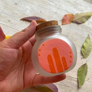 Small sealed trinket jar